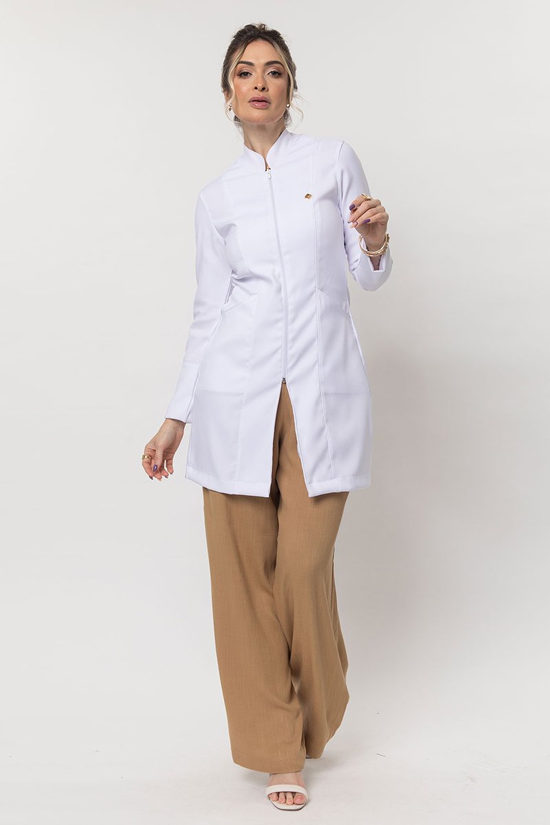03 jaleco feminino heloisa manga longa branco