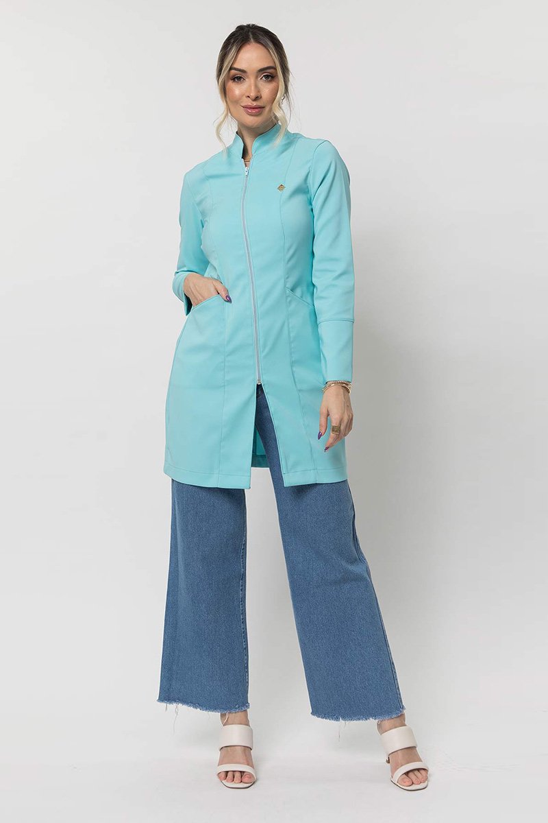 jaleco feminino heloisa manga longa azulbebe 1