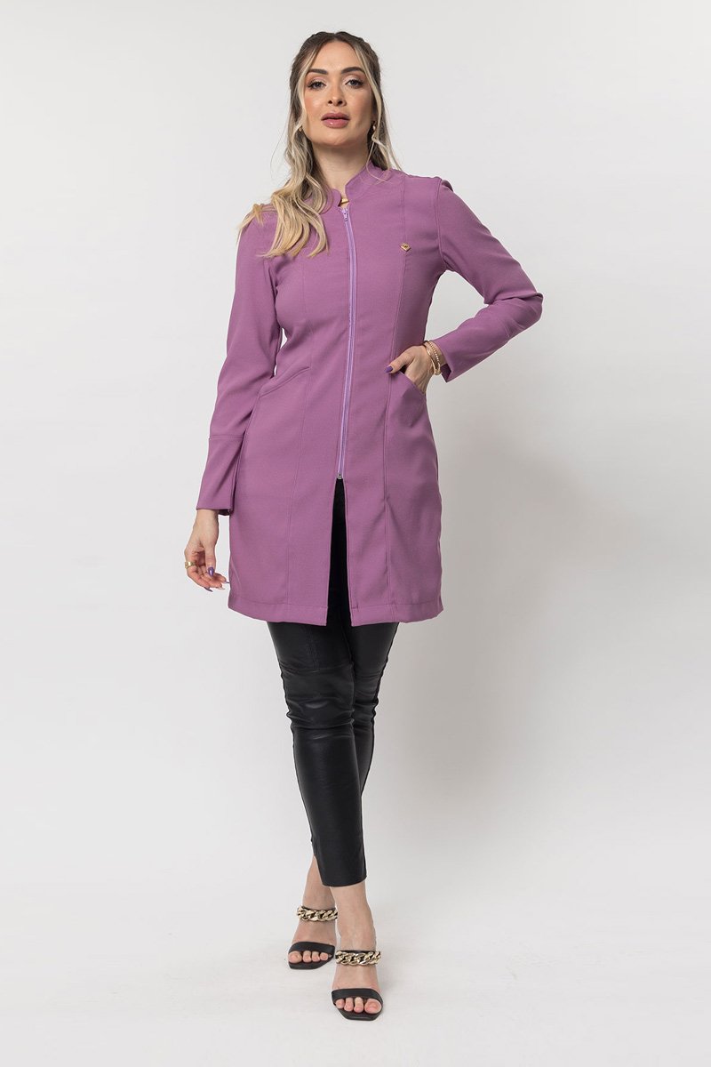 jaleco feminino heloisa manga longa lilaso 1
