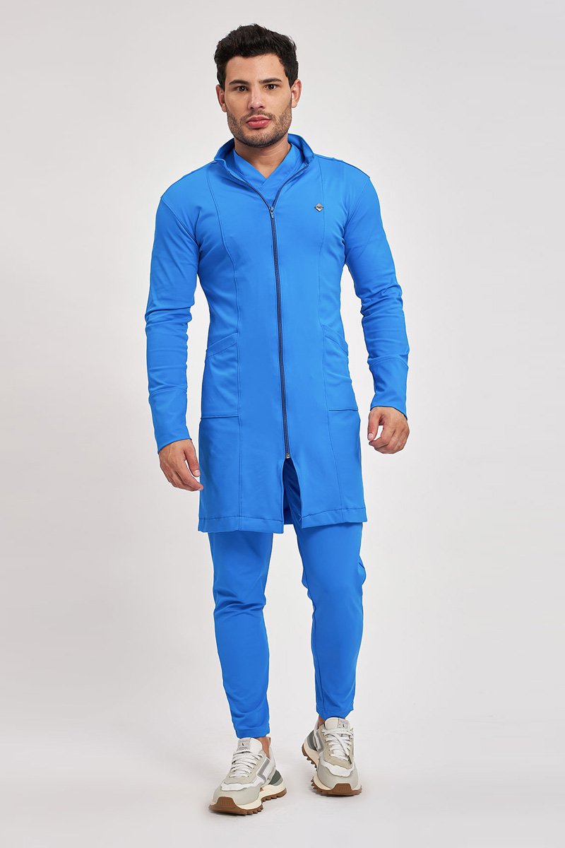 Jaleco Masculino Tec Easy Benicio Azul Royal