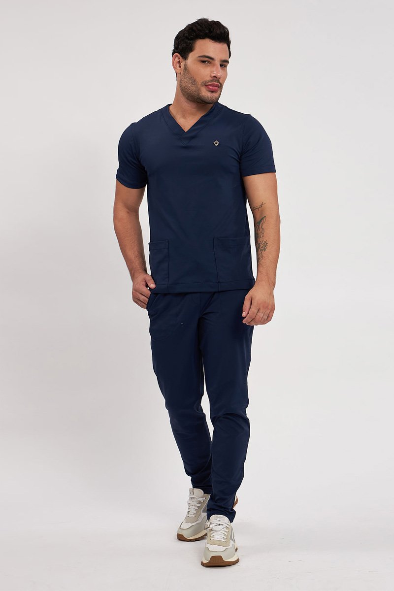 scrub masculino lorenzo azul marinho 2