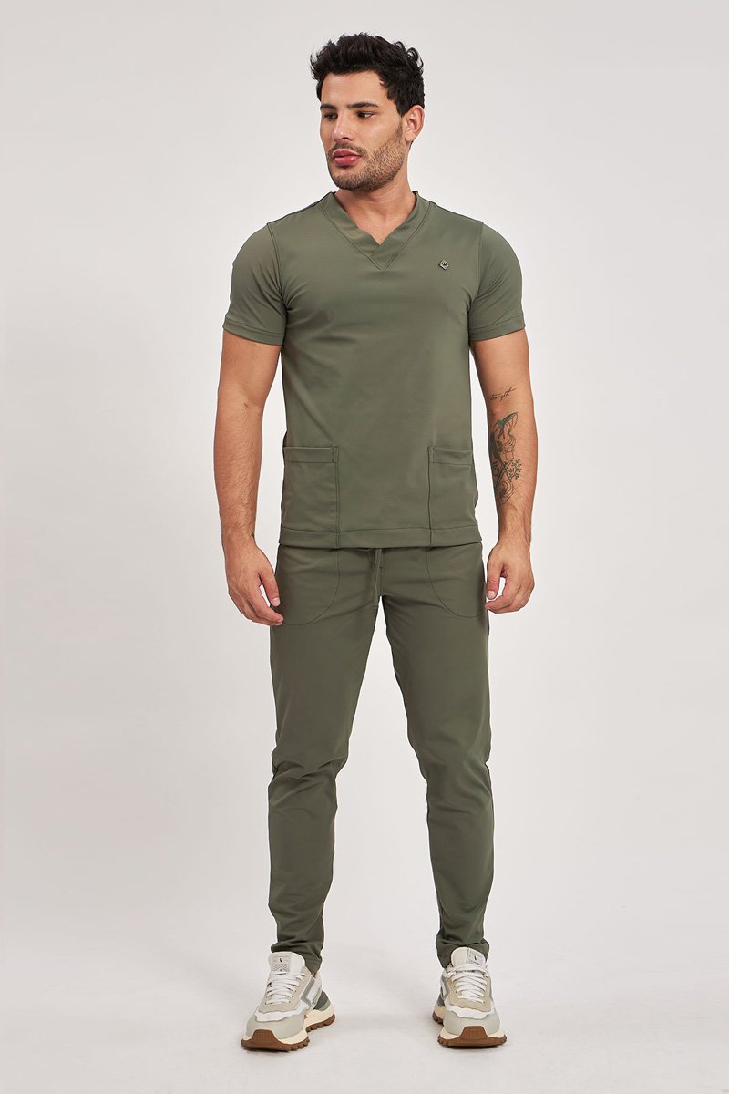 scrub masculino lorenzo verde militar 2