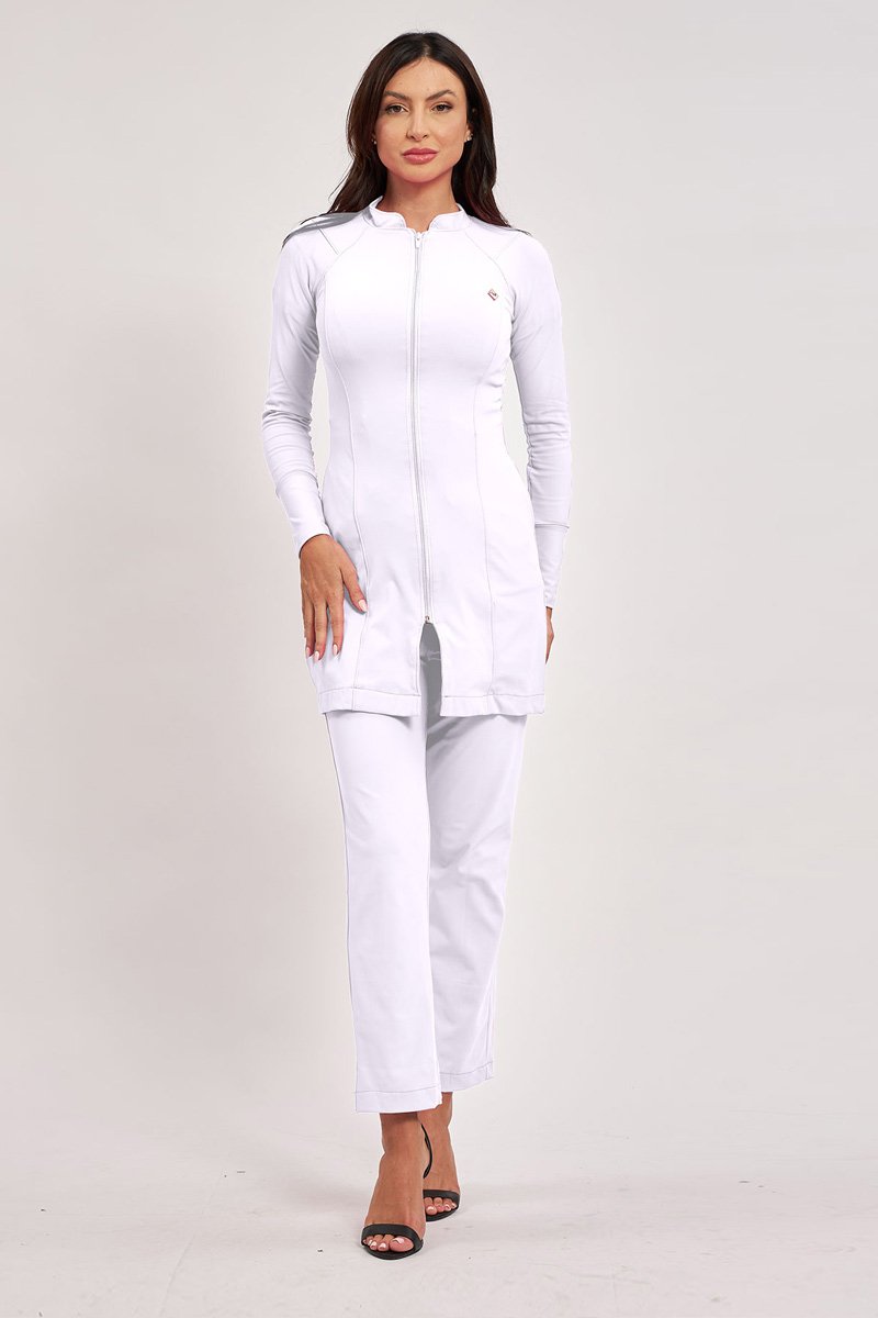 jaleco feminino clara branco 4