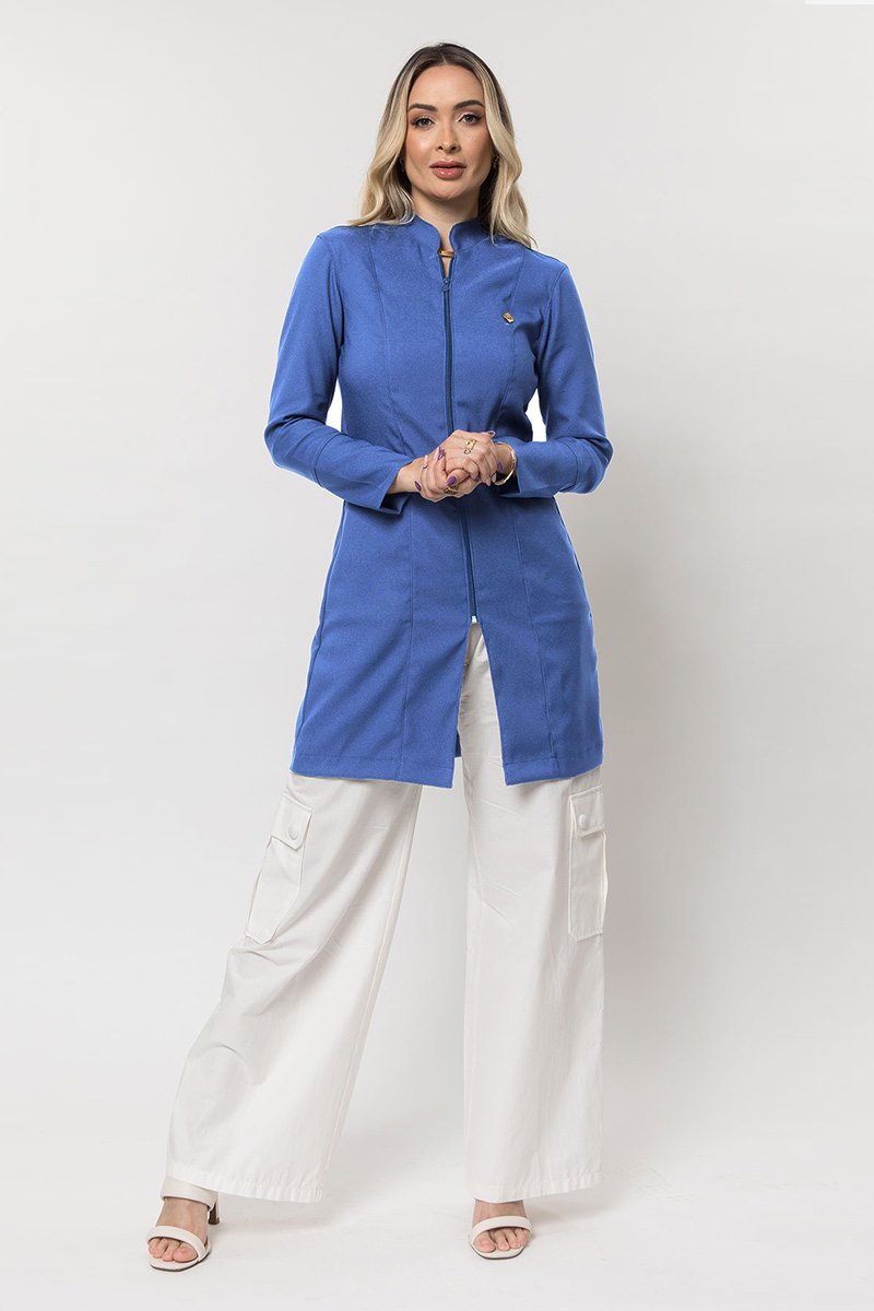 jaleco feminino heloisa manga longa swit denim 2
