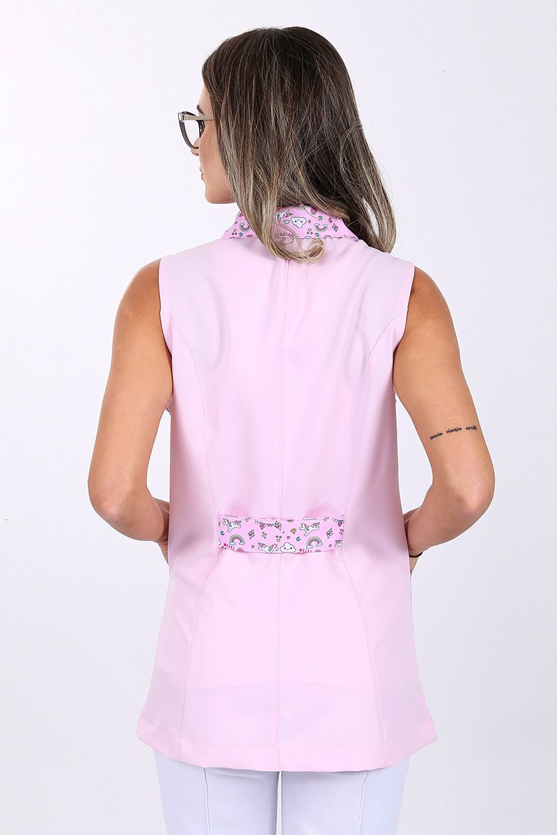 jaleco lis unicordio rosa bebe 1