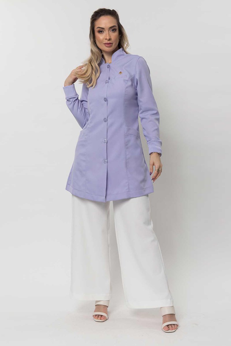 jaleco manga longa lilas 2