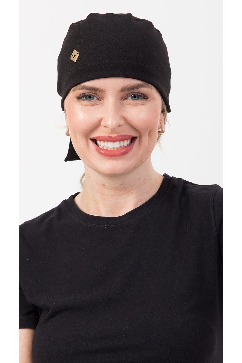 gorro femininorosa preto 2