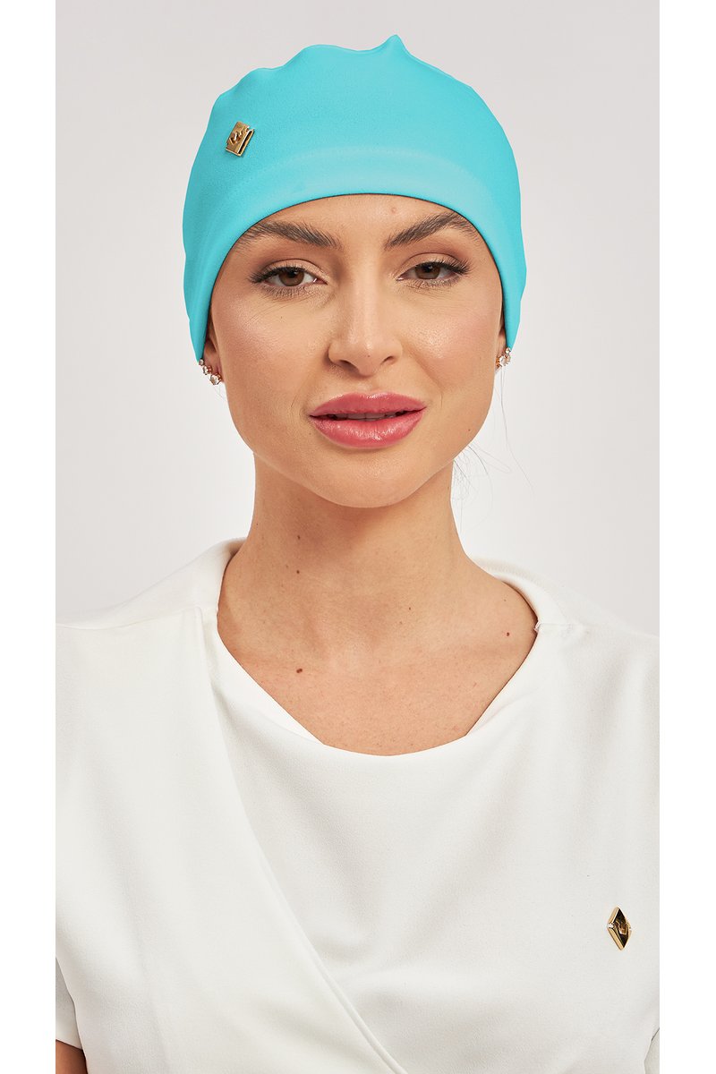 gorro feminino azul bebe 2