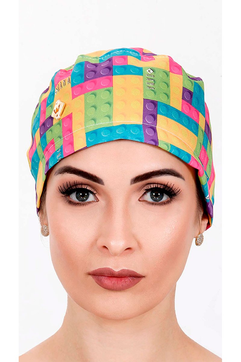 gorro feminino lego rosa