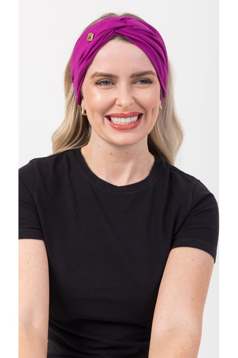 turbante magenta 1
